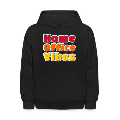 Home Office Vibes Remote Work Design - Kids' Hoodie