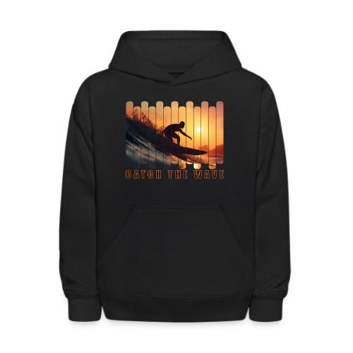 Surfing: Catch the Wave - Kids' Hoodie