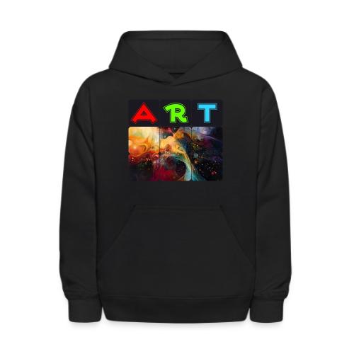 Waves of Art - Kids' Hoodie