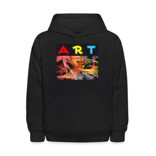 Chaotic Threads of Art - Kids' Hoodie