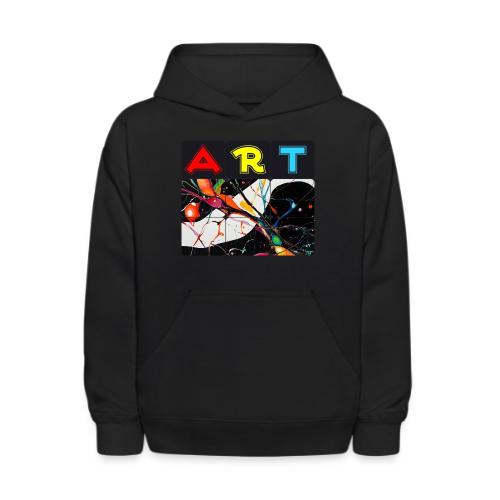 Art in Motion: Color Unleashed - Kids' Hoodie
