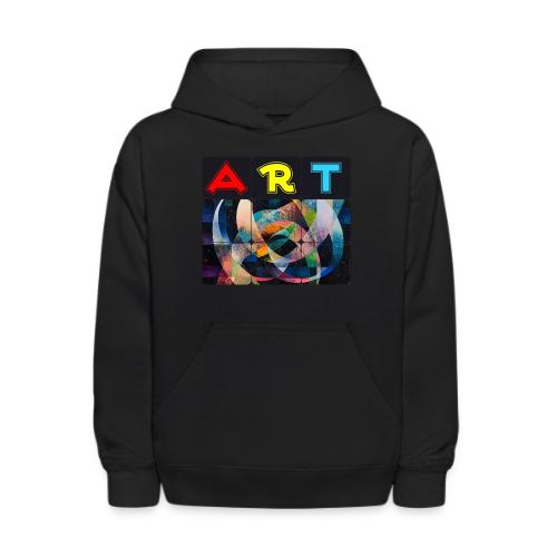 Art of Stripes and Shades - Kids' Hoodie