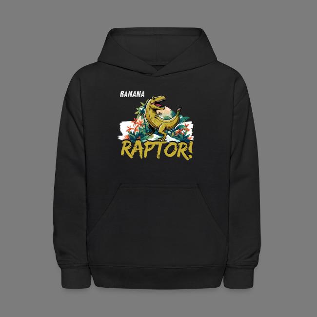 Funny Banana Raptor T-Rex Design