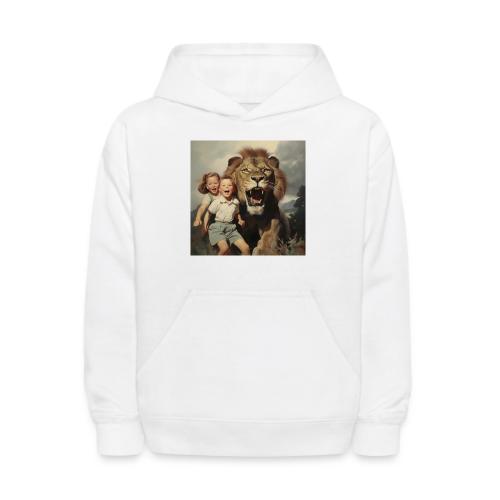 The Righteous Are Bold As A Lion - Kids' Hoodie