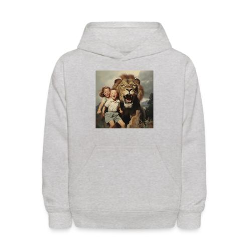The Righteous Are Bold As A Lion - Kids' Hoodie
