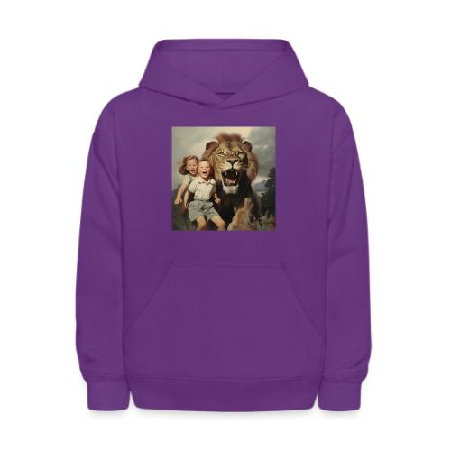 The Righteous Are Bold As A Lion - Kids' Hoodie