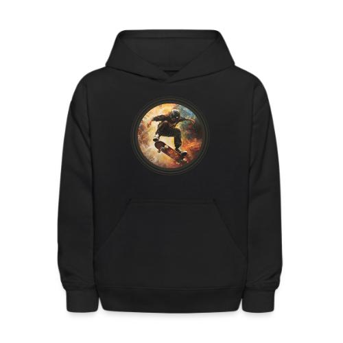 Skateboarding Flow - Kids' Hoodie