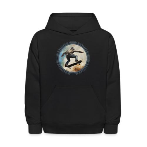 Skateboarding Energy - Kids' Hoodie