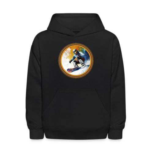 Snowboarding Dreams - Kids' Hoodie