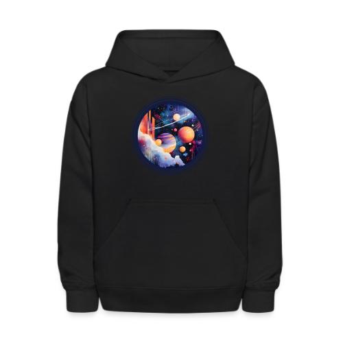 Floating Planetscape - Kids' Hoodie