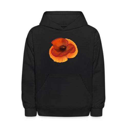 Vivid poppy - Kids' Hoodie