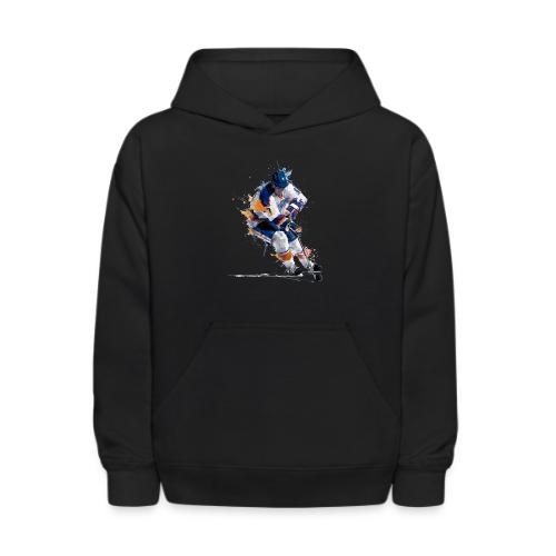 Hockey: Icy Streaks - Kids' Hoodie