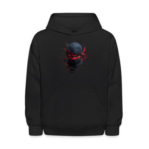Crimson Stare Ninja - Kids' Hoodie