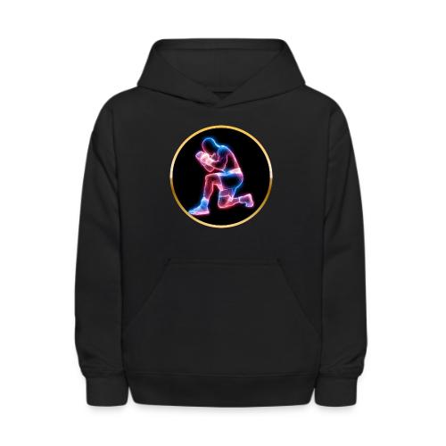 Neon Boxing Focus - Kids' Hoodie