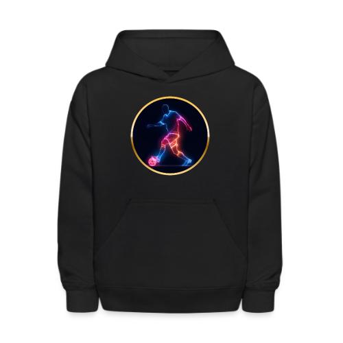 Soccer: Electric Kick Ring - Kids' Hoodie