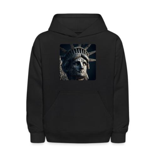 USA: Liberty in Shadows - Kids' Hoodie