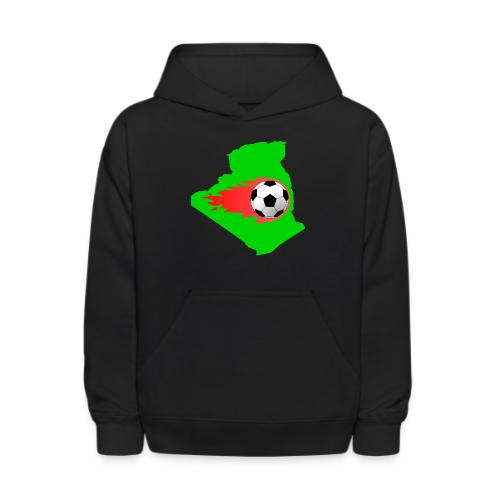 Algerian Football Fire - Kids' Hoodie