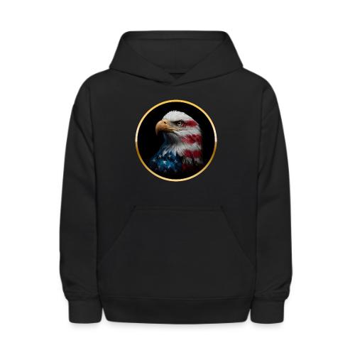 USA: Liberty Emblem - Kids' Hoodie