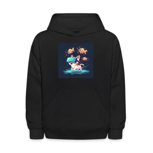 Virtual Kitty Quest - Kids' Hoodie