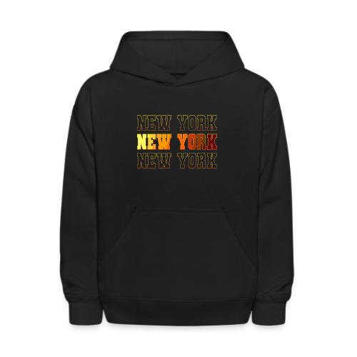 New York Varsity Echo - Kids' Hoodie