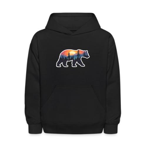 Mountain Spirit Bear - Kids' Hoodie