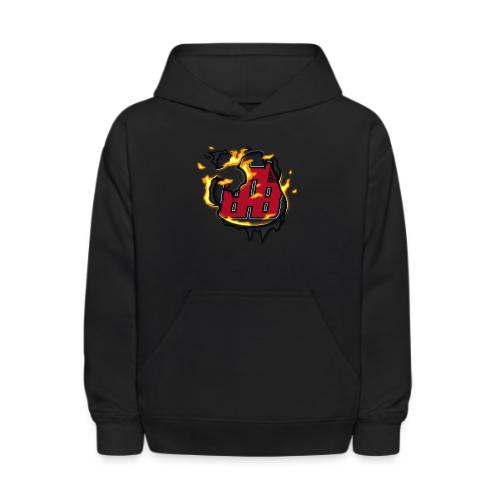 BAB Logo on FIRE! - Kids' Hoodie
