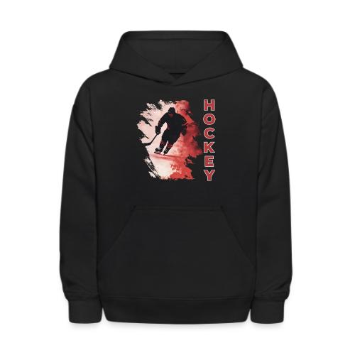 Hockey Fire - Kids' Hoodie