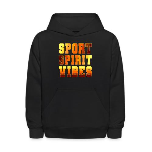 Sport Spirit Vibes Gradient - Kids' Hoodie