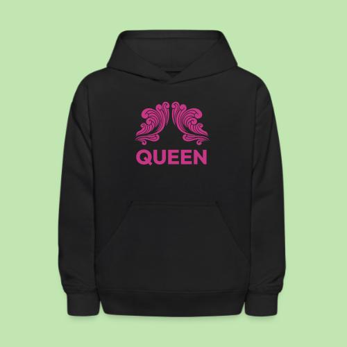 Queenlisse™ Signature Crown T-Shirt – Elegant - Kids' Hoodie