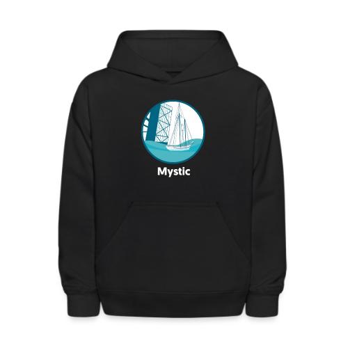 Mystic CT Drawbridge Men's Tri Tee Shirt - Kids' Hoodie