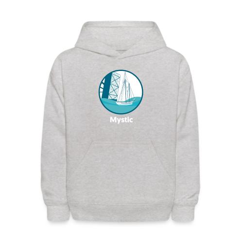 Mystic CT Drawbridge Men's Tri Tee Shirt - Kids' Hoodie
