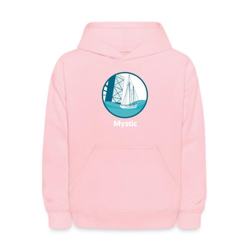 Mystic CT Drawbridge Men's Tri Tee Shirt - Kids' Hoodie