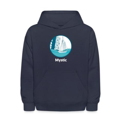 Mystic CT Drawbridge Men's Tri Tee Shirt - Kids' Hoodie