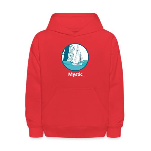 Mystic CT Drawbridge Men's Tri Tee Shirt - Kids' Hoodie