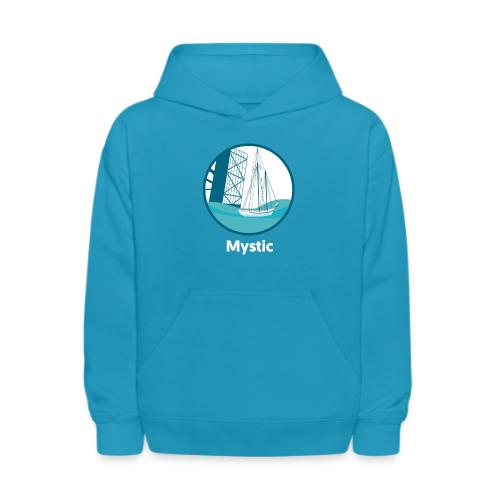 Mystic CT Drawbridge Men's Tri Tee Shirt - Kids' Hoodie