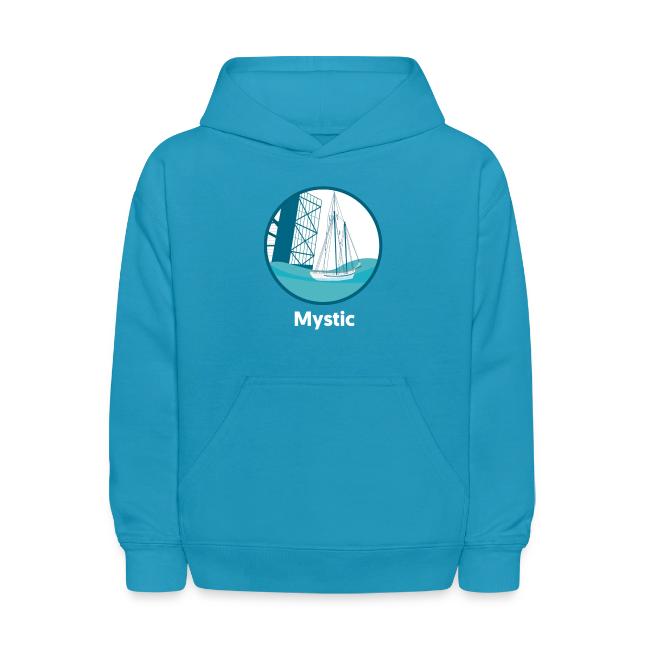 Mystic CT Drawbridge Men's Tri Tee Shirt