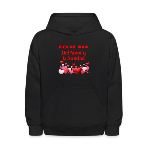 Design Happy Day of Love and Friendship, February. - Kids' Hoodie