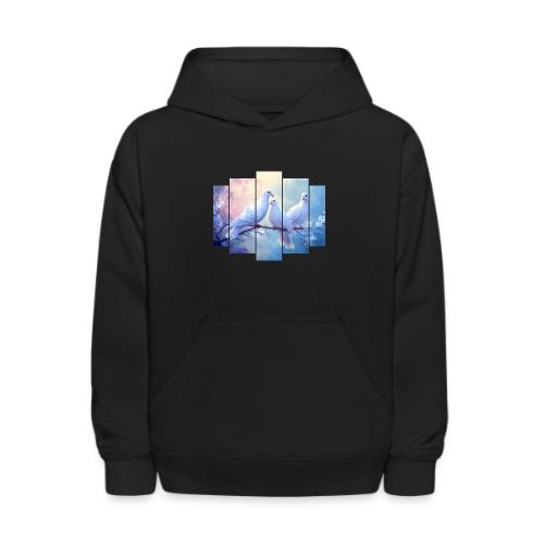 Symbols of Peace and Serenity - Kids' Hoodie