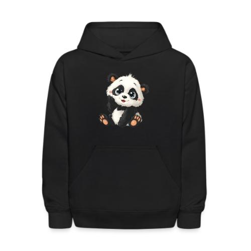 Blushing Baby Panda - Kids' Hoodie