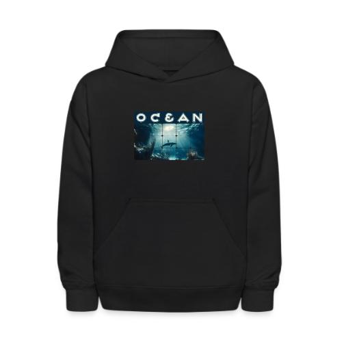 Ocean: Dolphin’s Serenity - Kids' Hoodie