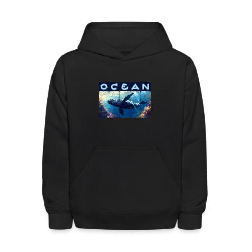 Ocean: Majestic Deep - Kids' Hoodie