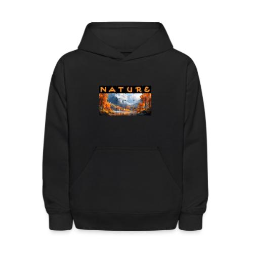 Nature: Golden Autumn Escape - Kids' Hoodie