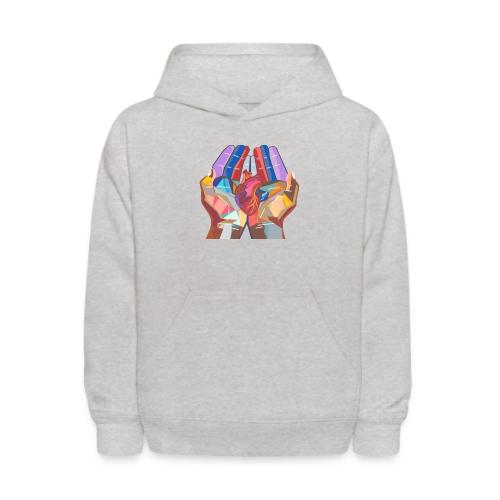 Heart in hand - Kids' Hoodie