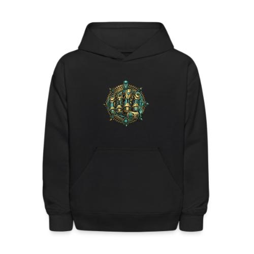 Cyberpunk Power Robot Hand - Kids' Hoodie