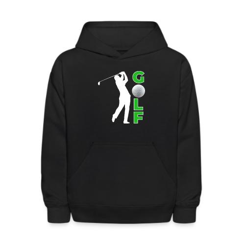 Golf: Classic Golf Motion - Kids' Hoodie