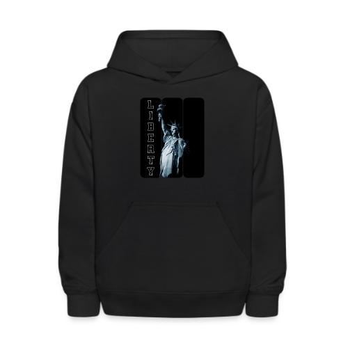 USA: Vertical Liberty - Kids' Hoodie