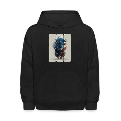 USA: Spirit of the Plains - Kids' Hoodie