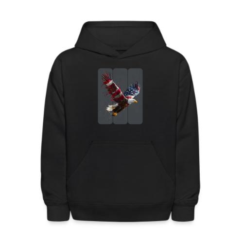 USA: Freedom in Flight - Kids' Hoodie