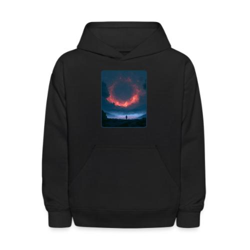 Supernova Reflection Space Scene - Kids' Hoodie