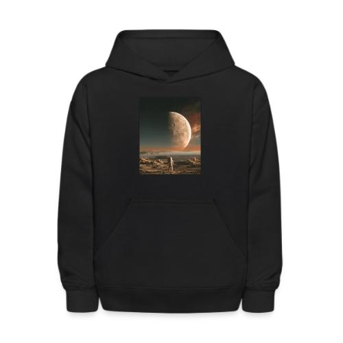 Astronaut on an Alien Moon - Kids' Hoodie